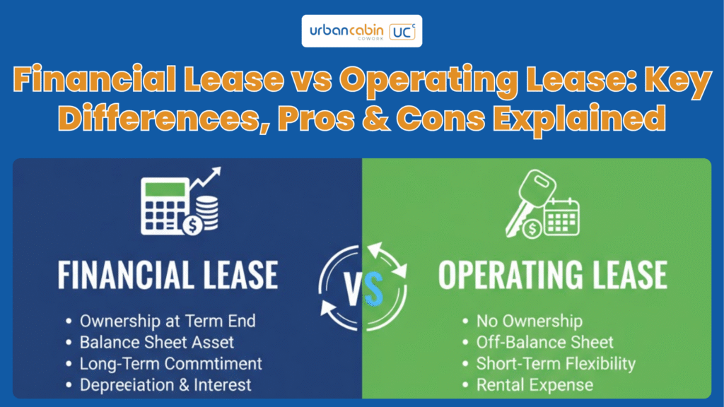 Financial Lease vs Operating Lease Key Differences, Pros & Cons Explained