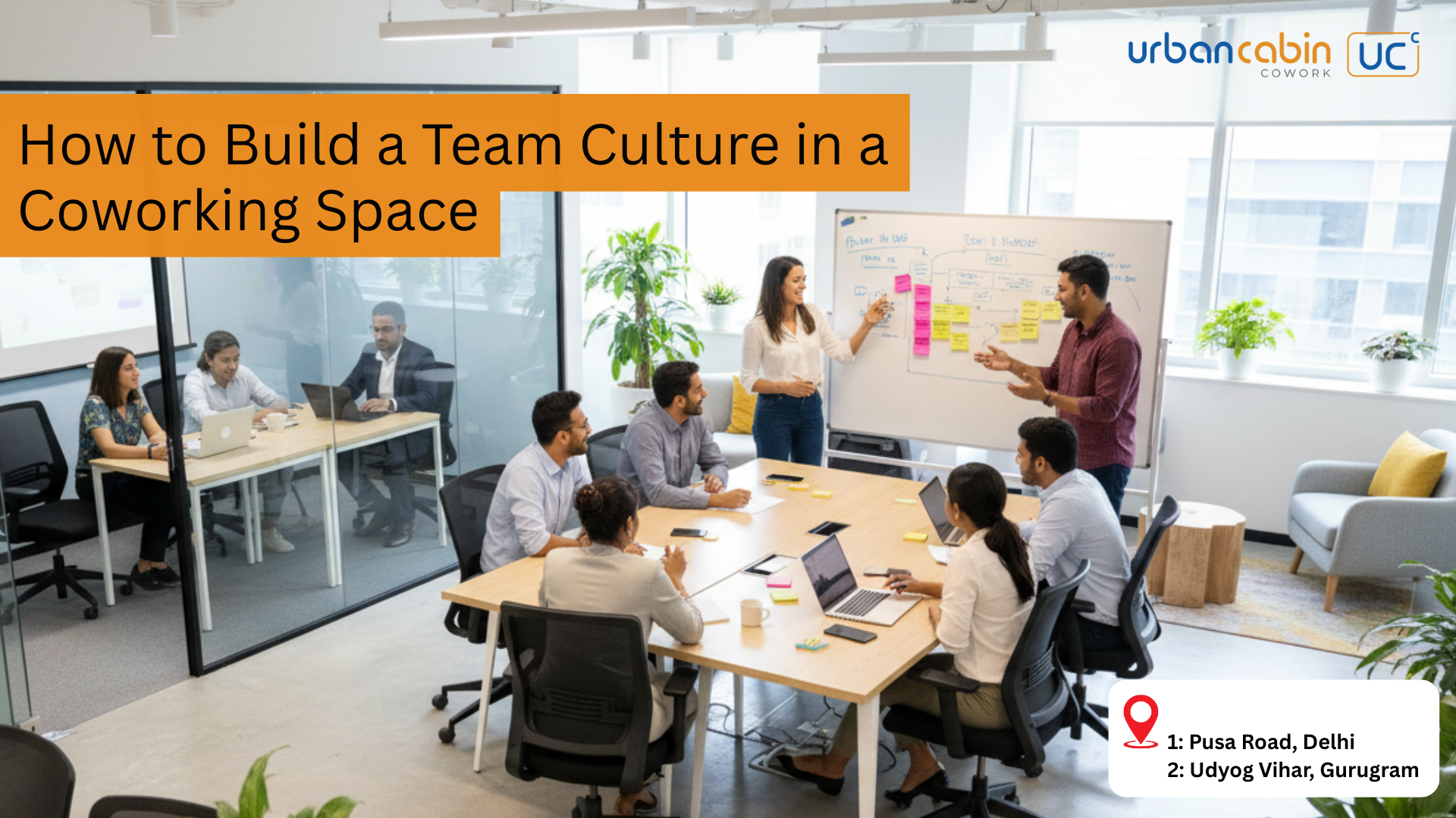 How to Build a Team Culture in a Coworking Space: Urban Cabin Cowork