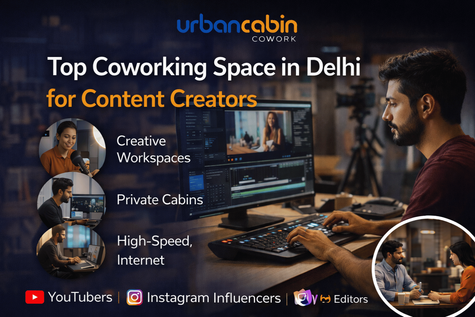Coworking Space in Delhi for Content Creators