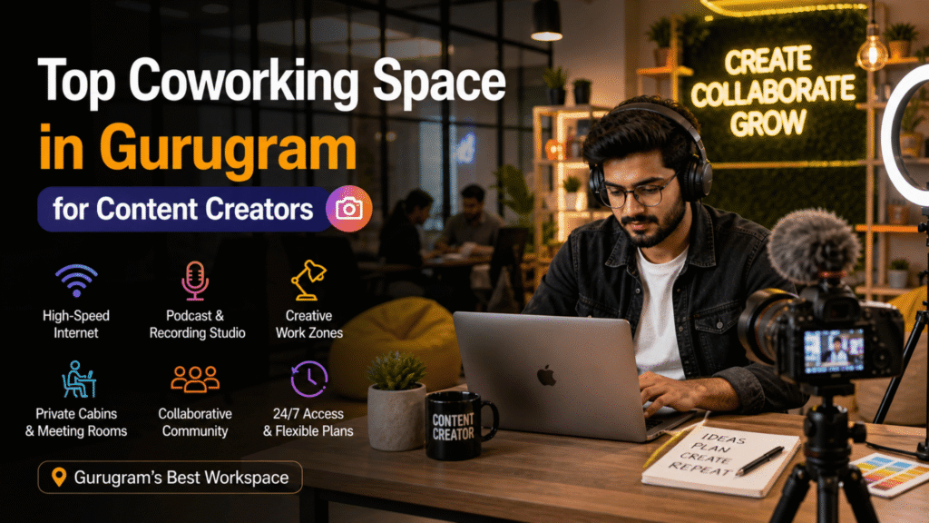 Coworking Space in Gurugram for Content Creators