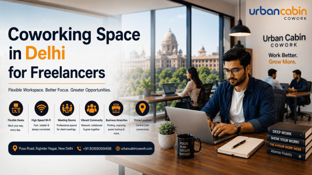 Best Coworking Space in Delhi for Freelancers