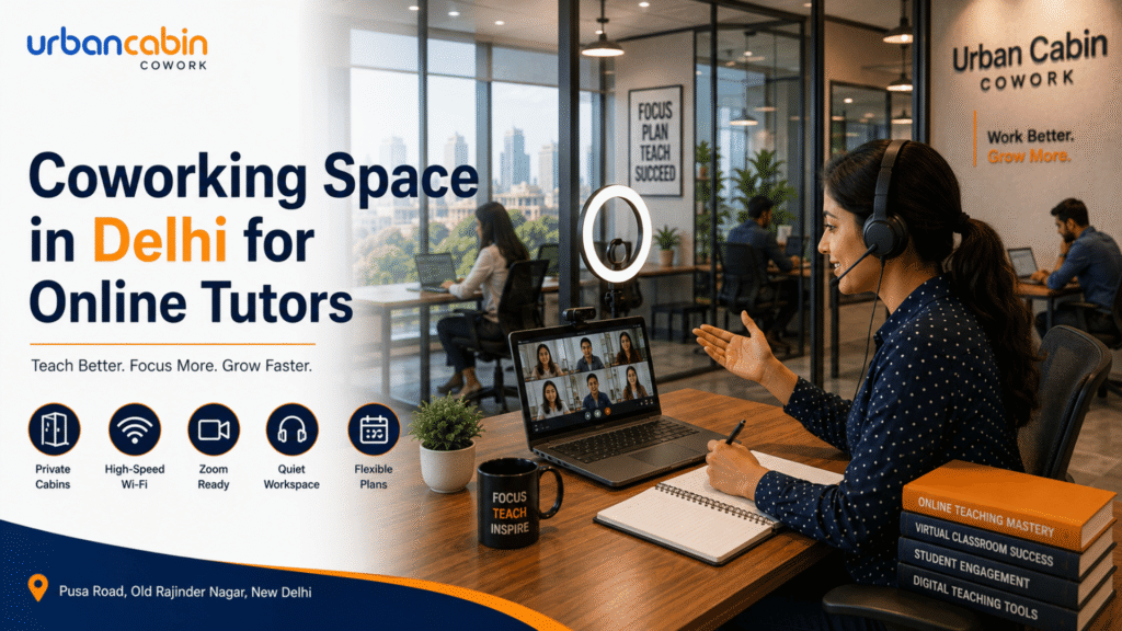 Best Coworking Space in Delhi for Online Tutors