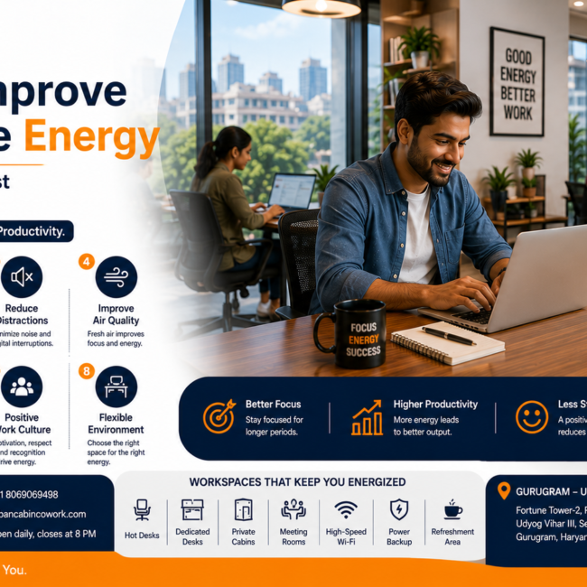 How to Improve Workplace Energy