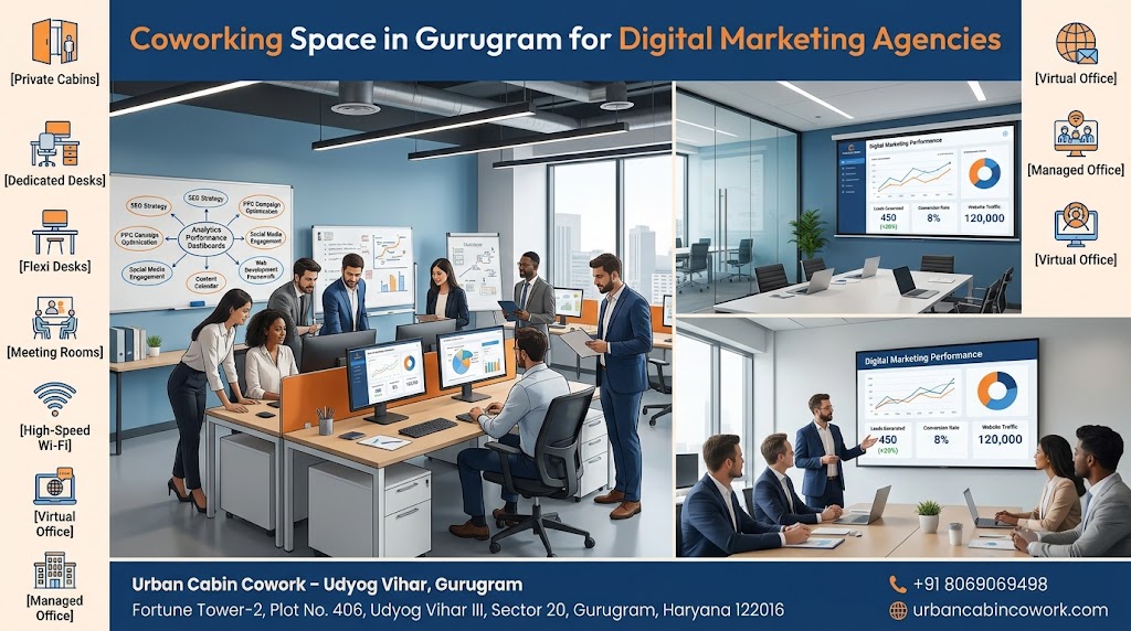 Coworking Space in Gurugram for Digital Marketing Agencies